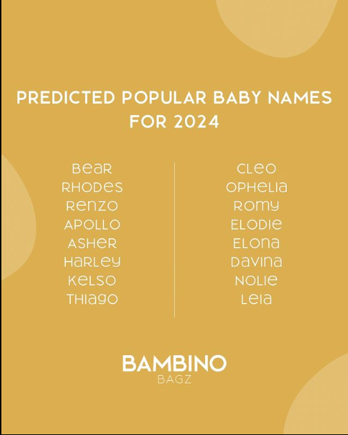 Top Baby Names for 2023 How to Choose the perfect baby name Bambinobagz