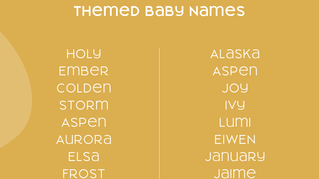 The Best Winter Themed Baby Names 2024