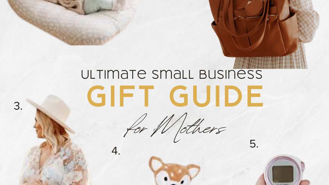 Essential baby gift guide for first times Mums - Supporting Small Aussie Businesses