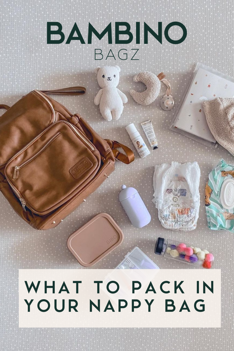 What should I pack in my nappy bag?