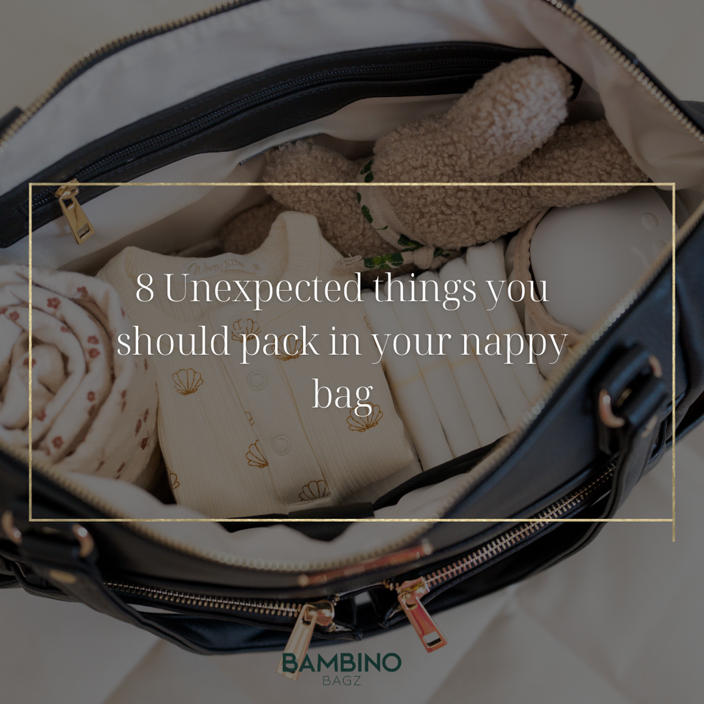 8 Unexpected things you should pack in your nappy bag