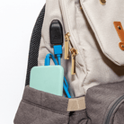 Nappy bag with hone charger USB plug in
