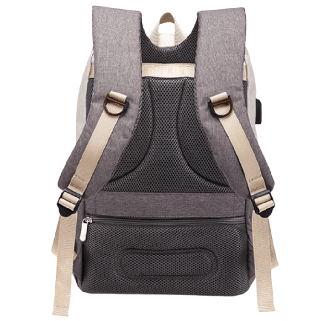 Sorrento nappy bag backpack - padded straps and rear pocket. Most comfortable nappy bag in Australia