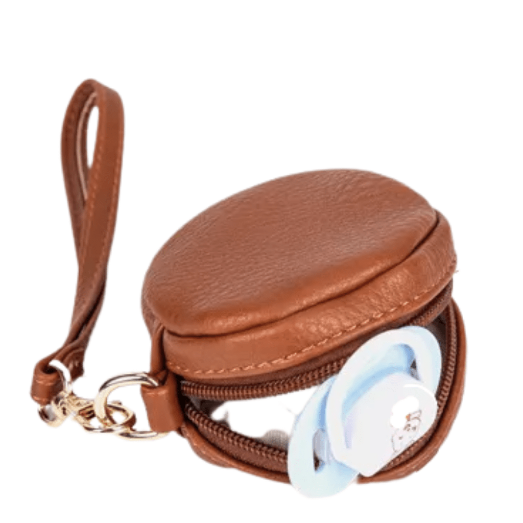  accessories that come with our Sofia convertible nappy bag - dummy keep safe pouch bambino bagz